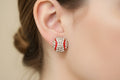 Baseball Stud Earrings