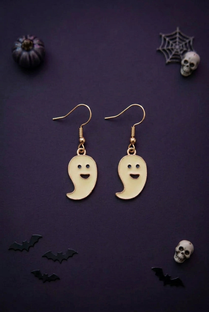 Smiling Ghost Earrings