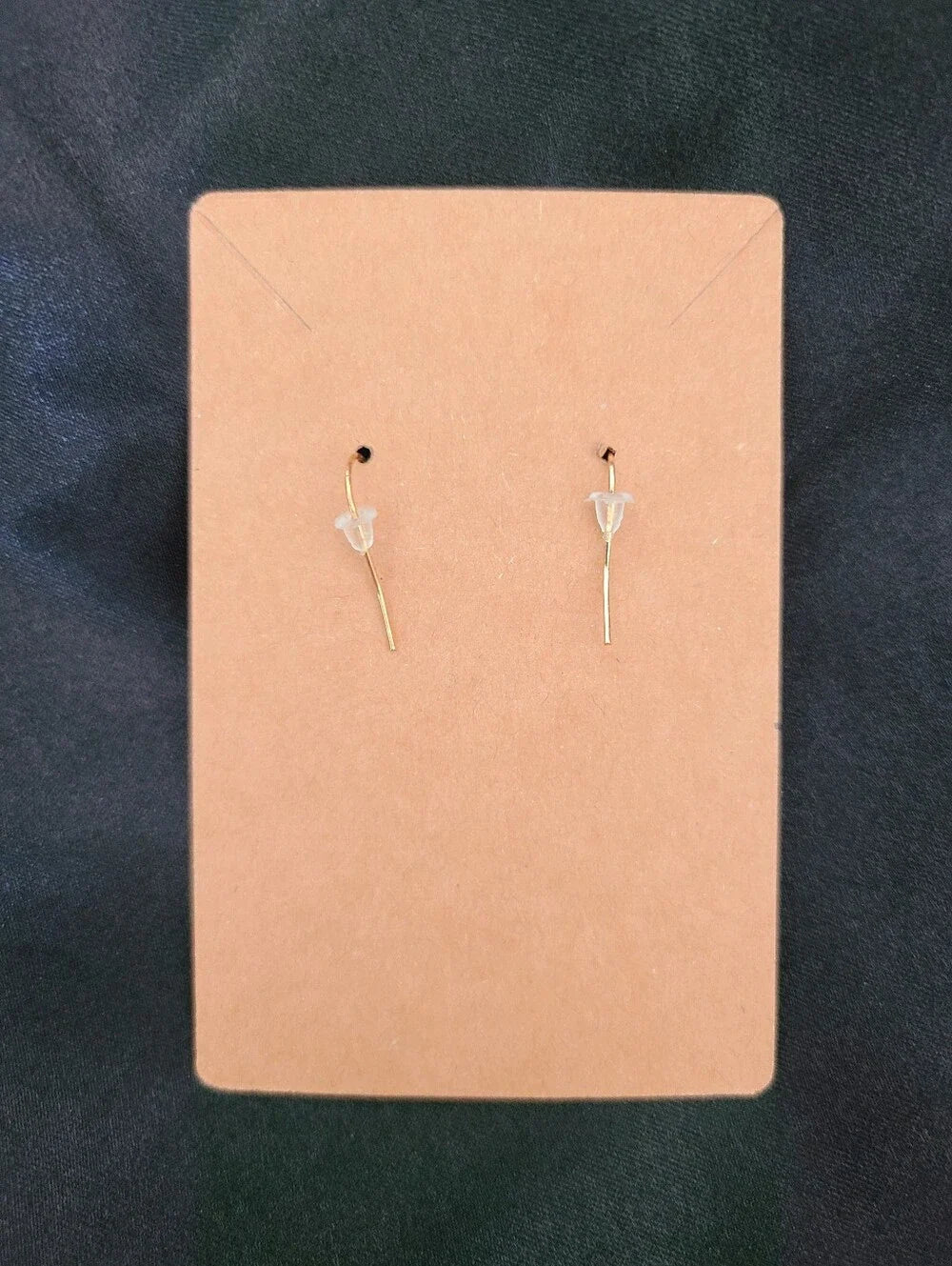 Gold Skeleton Dangle Earrings