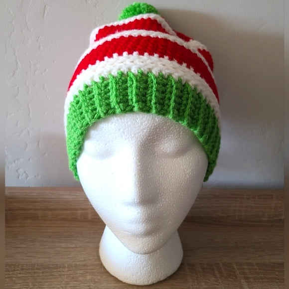 Grinch Christmas Beanie