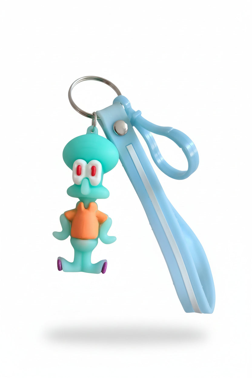 Squidward Quincy Tentacles Keychain