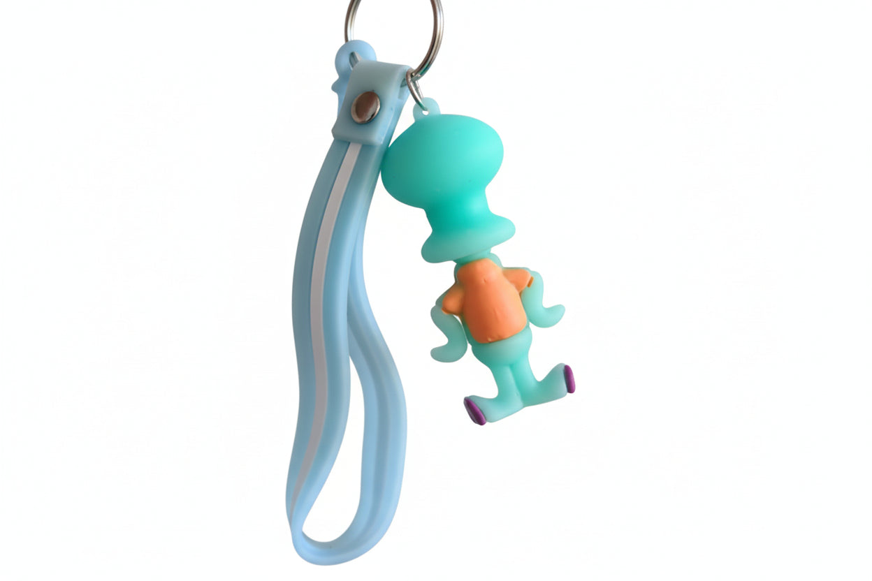 Squidward Quincy Tentacles Keychain