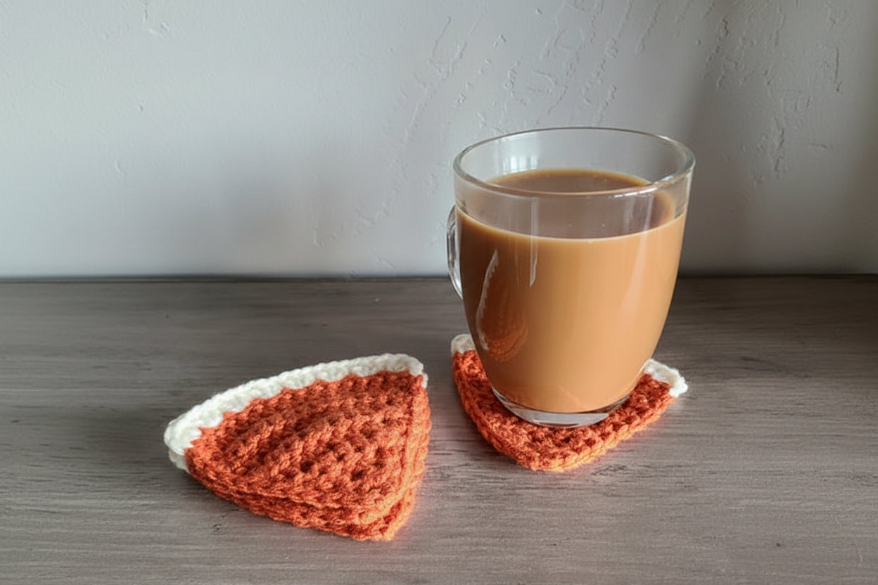 Pumpkin Pie Coasters