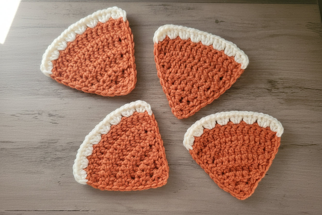 Pumpkin Pie Coasters