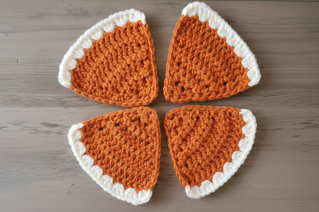 Pumpkin Pie Coasters