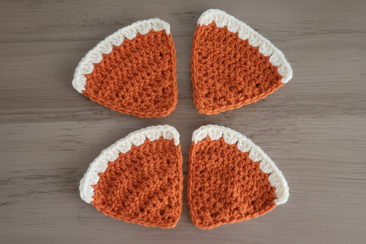 Pumpkin Pie Coasters