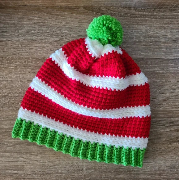 Grinch Christmas Beanie