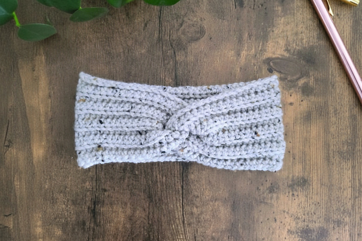 Women's Handmade Tweed Ear Warmer