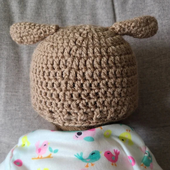Crochet Deer Beanie