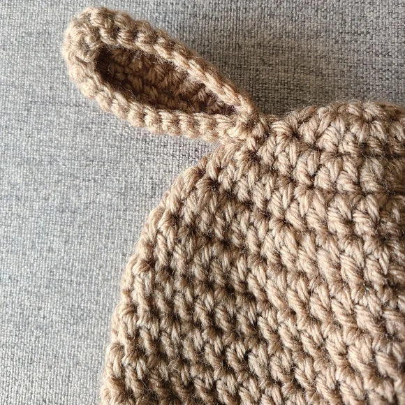 Crochet Deer Beanie