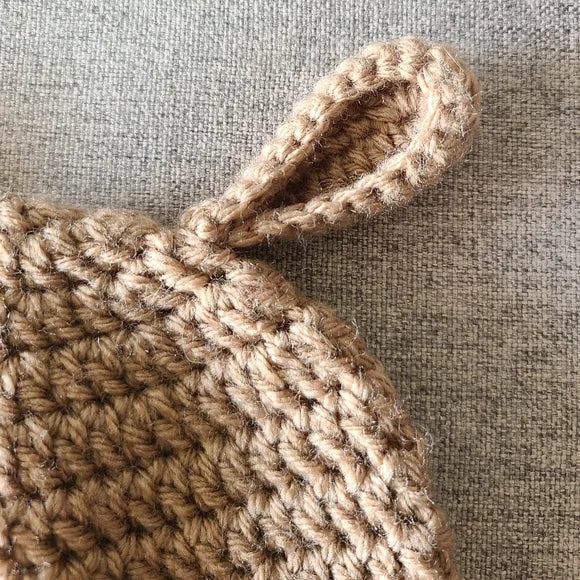 Crochet Deer Beanie