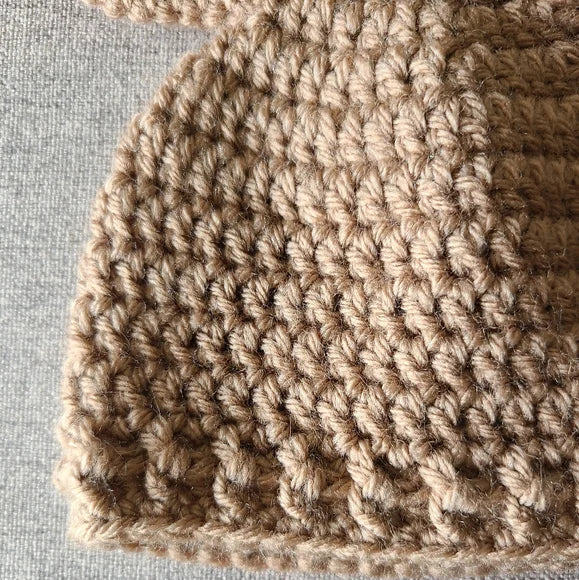 Crochet Deer Beanie