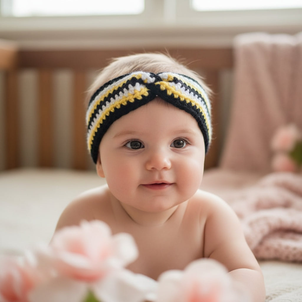Bumblebee Baby Headband