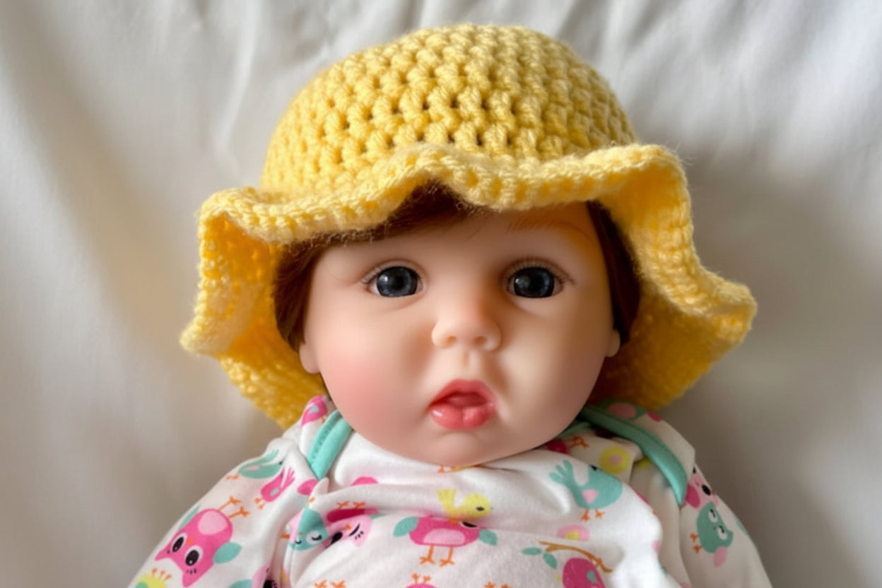 Yellow Baby Sun Hat