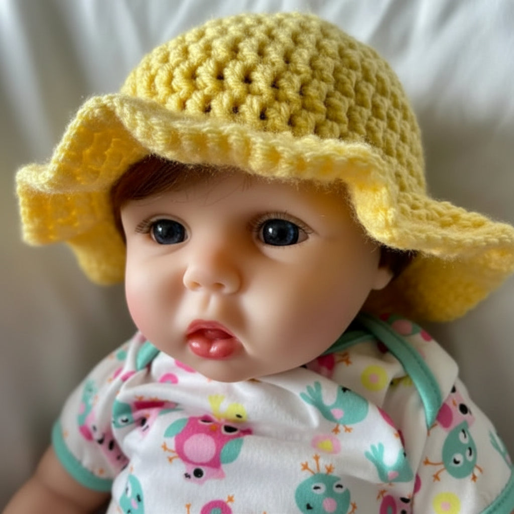 Yellow Baby Sun Hat