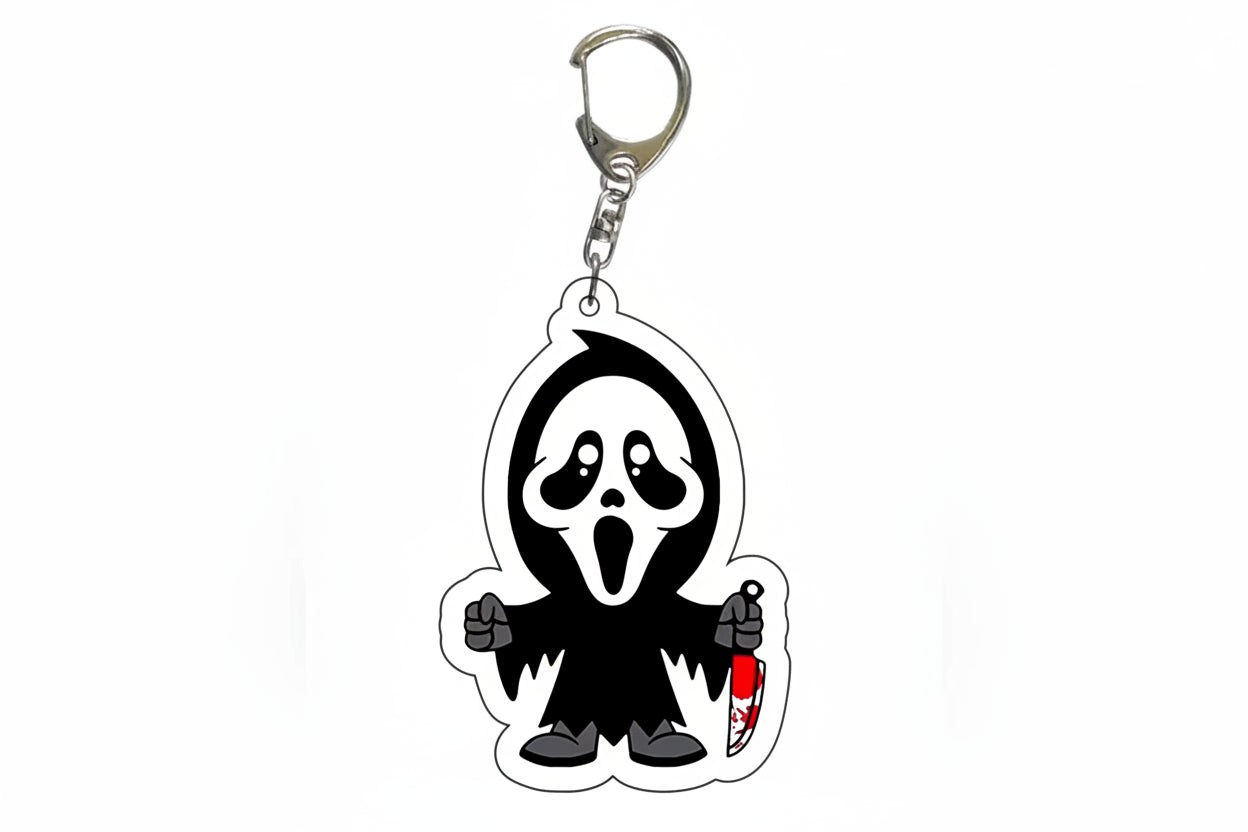 Scream Keychain