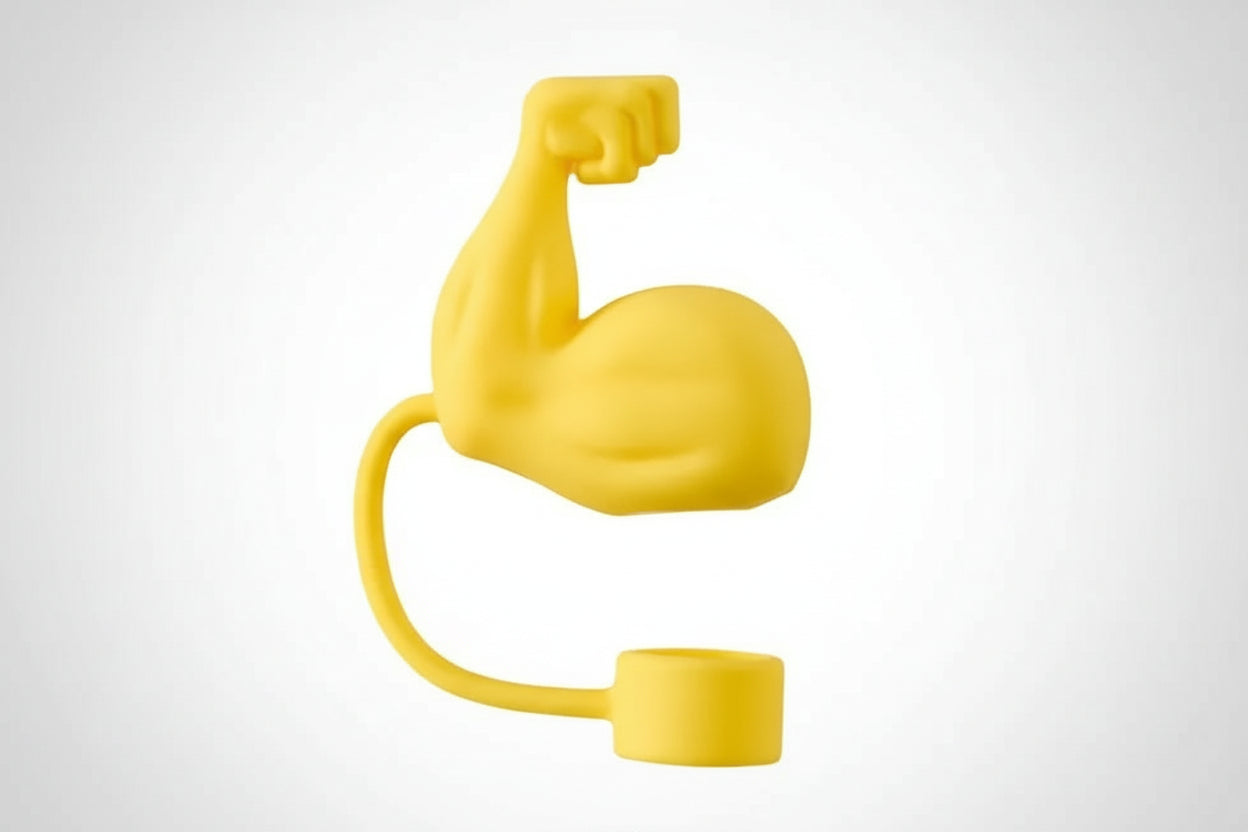 Arm Emoji Stanley Cup Straw Cover