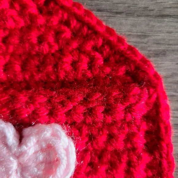 Valentine's Day Crochet Gift Card Holder