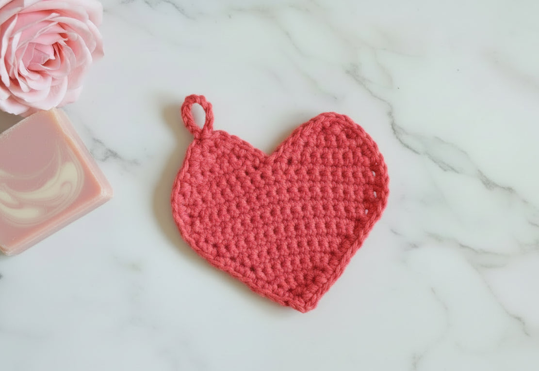 Heart Shaped Face Scrubby