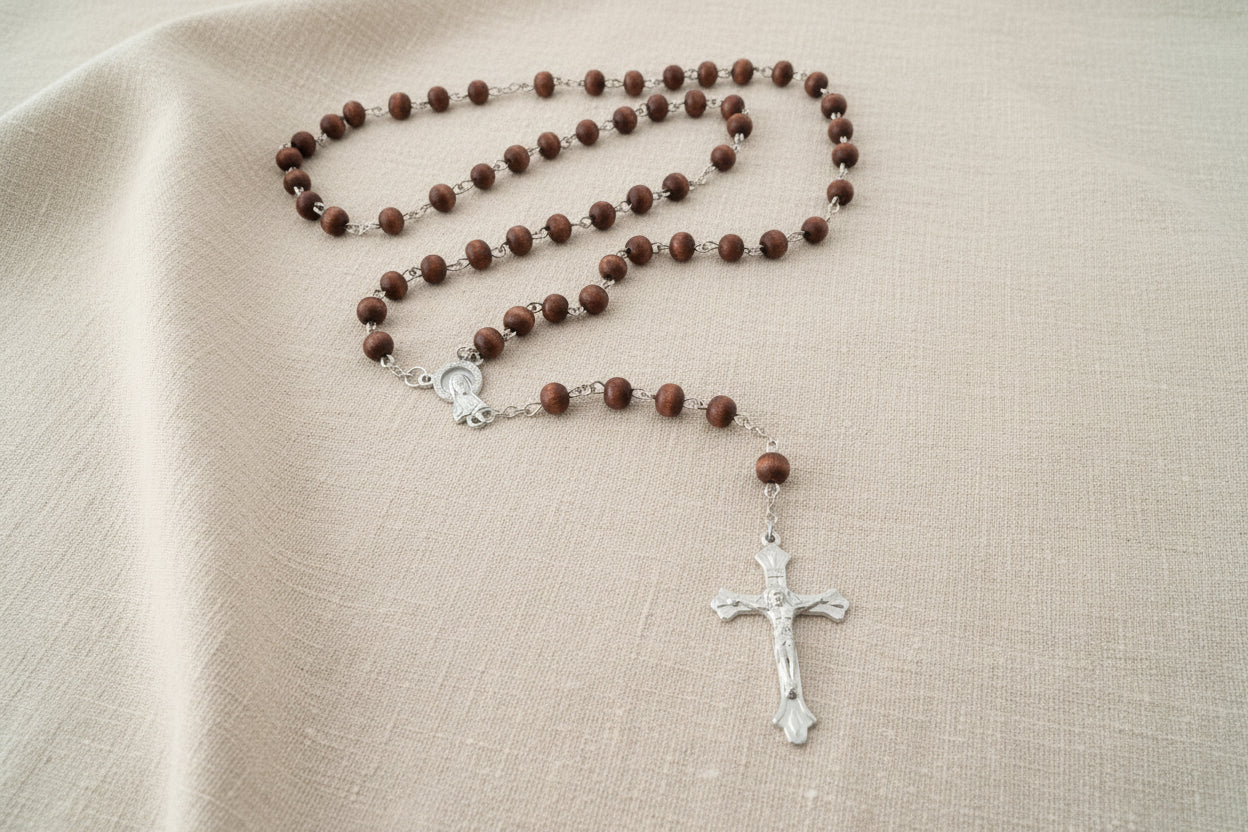 Scented Wooden Bead Rosary