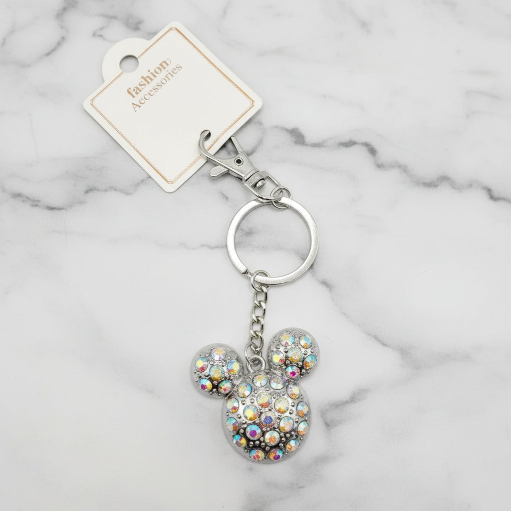 Minnie Mouse Icon Keychain