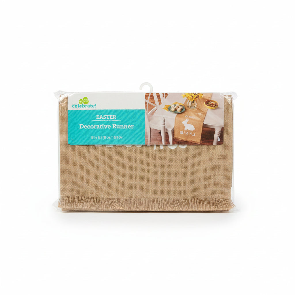 Jute Easter Table Runner