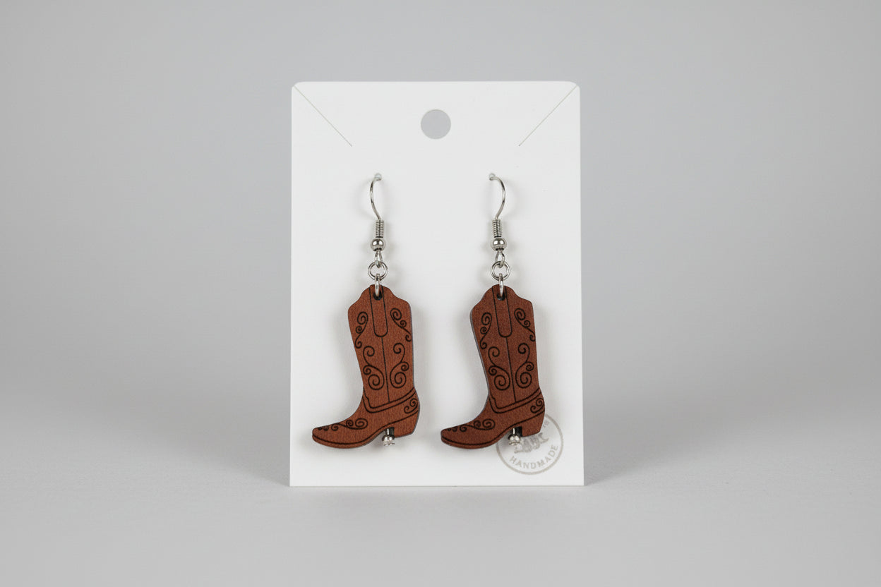 Cowboy Boot Earrings