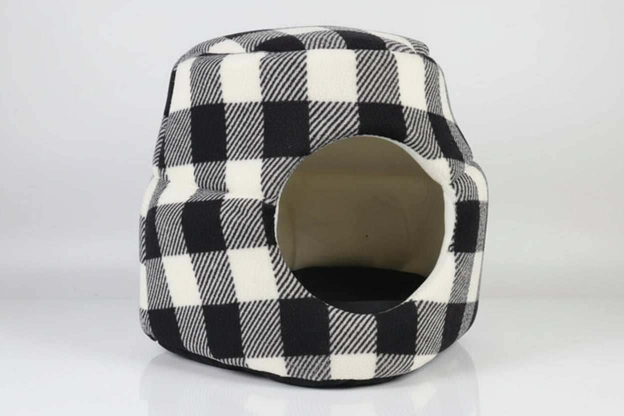 Checkered 2 in 1 Pet Bed