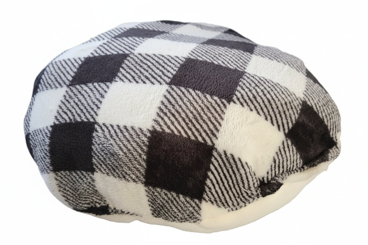 Checkered 2 in 1 Pet Bed