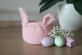 Crochet Easter Bunny Basket