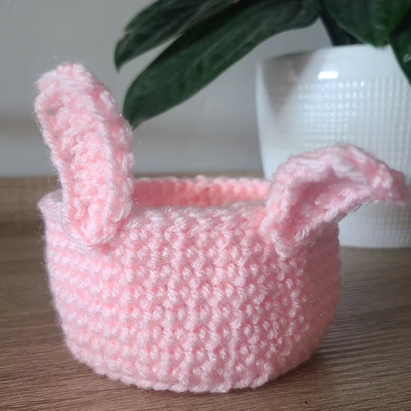 Crochet Easter Bunny Basket