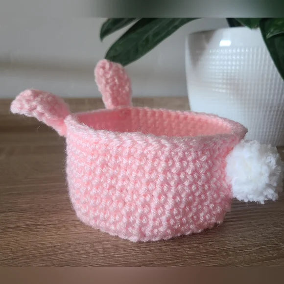 Crochet Easter Bunny Basket