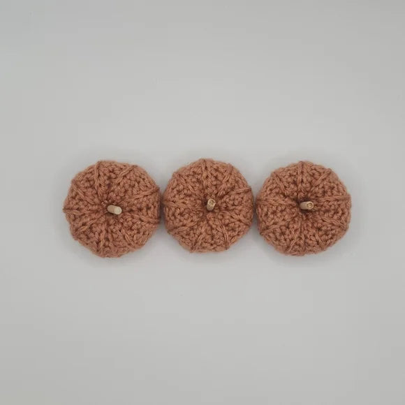 Little Handmade Rustic Pumpkins