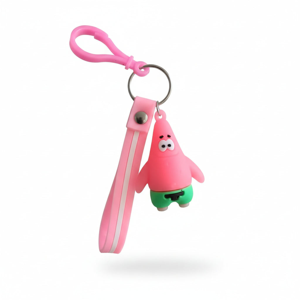 Patrick Star Keychain