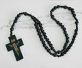 XL Black Rosary