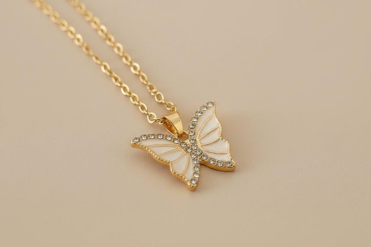 Butterfly Pendant Necklace