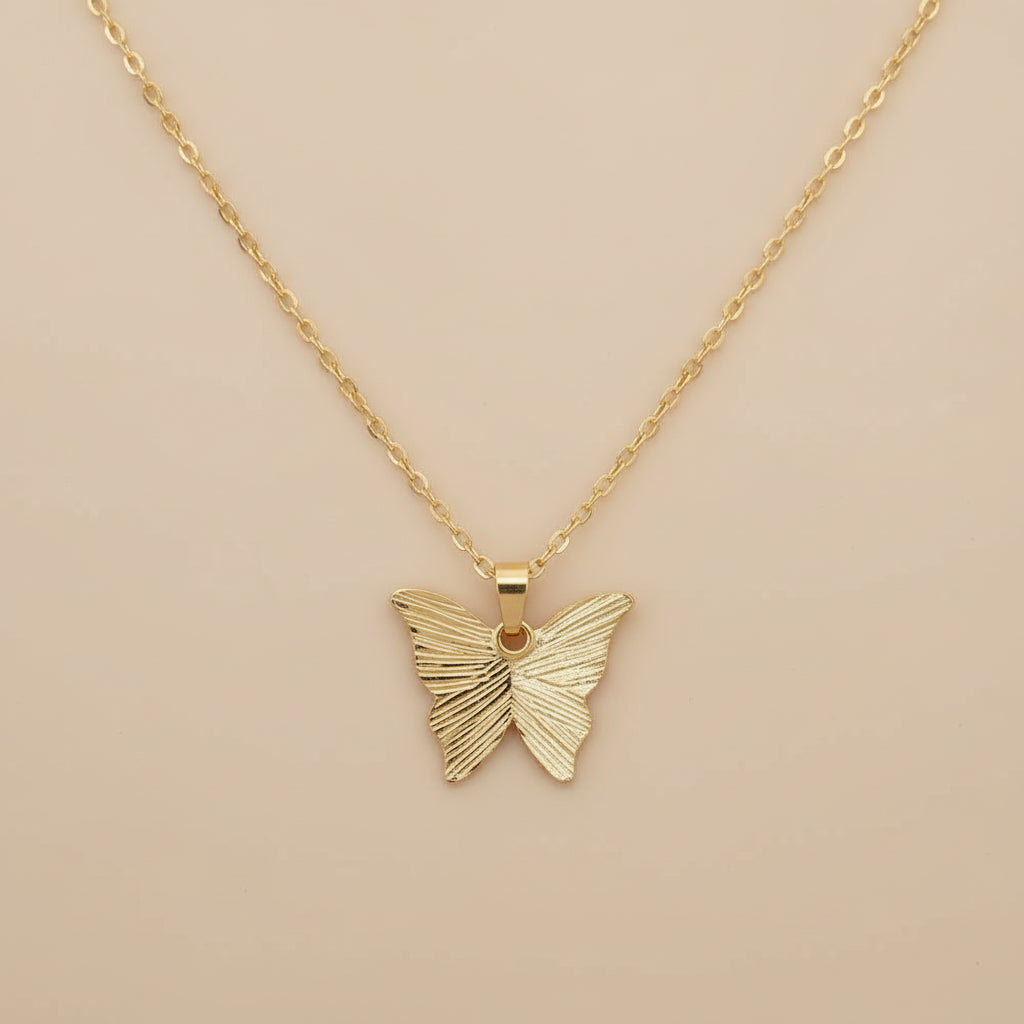 Butterfly Pendant Necklace