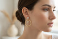 Elegant Gold Dangle Earring