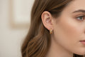 Small Gold Tone Hoop Earrings