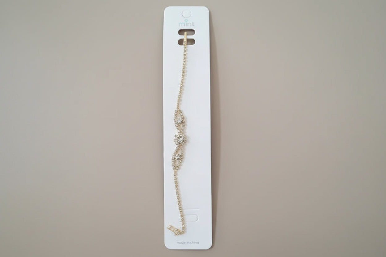Gold Crystal Bracelet