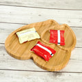 Heart Shaped Charcuterie Board Wood Serving Platter