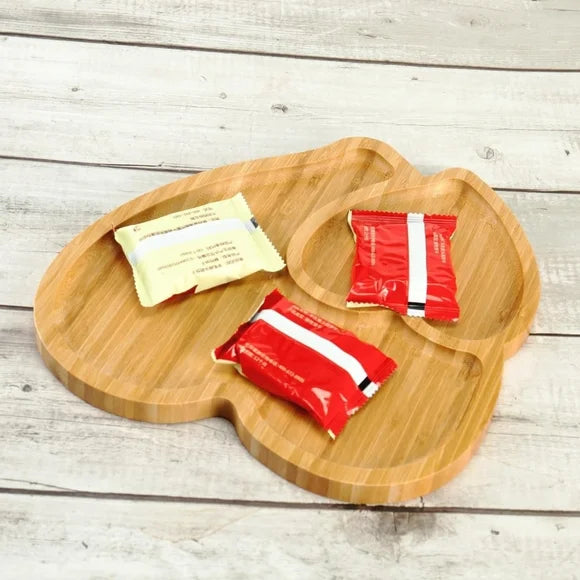 Heart Shaped Charcuterie Board Wood Serving Platter