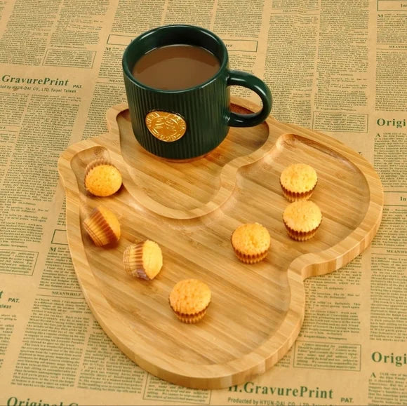 Heart Shaped Charcuterie Board Wood Serving Platter