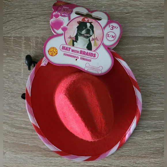 Valentine's Day Dog Hat