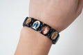 Black Wood Religious Bracelet